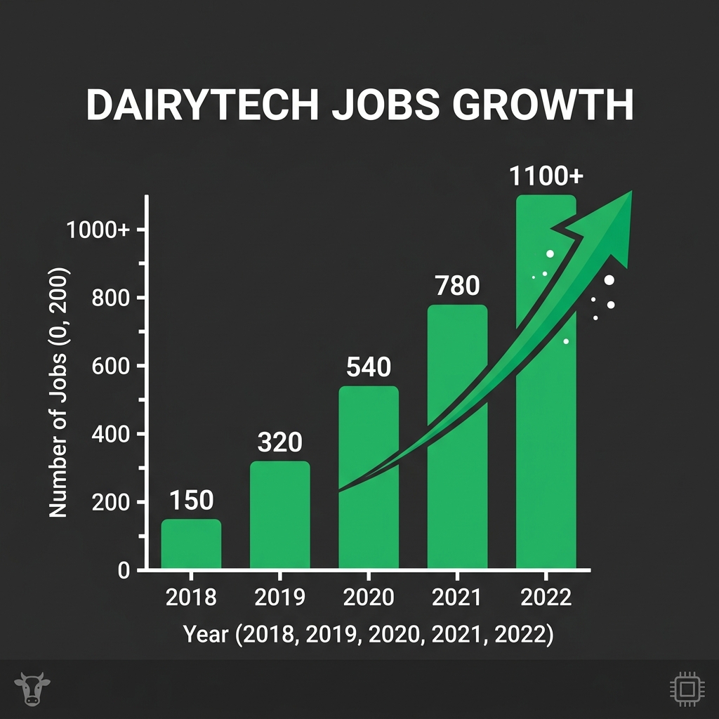 Smart Dairy Automation Growth Infographic